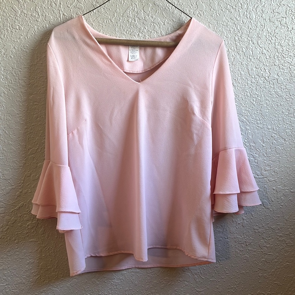 Pink blouse